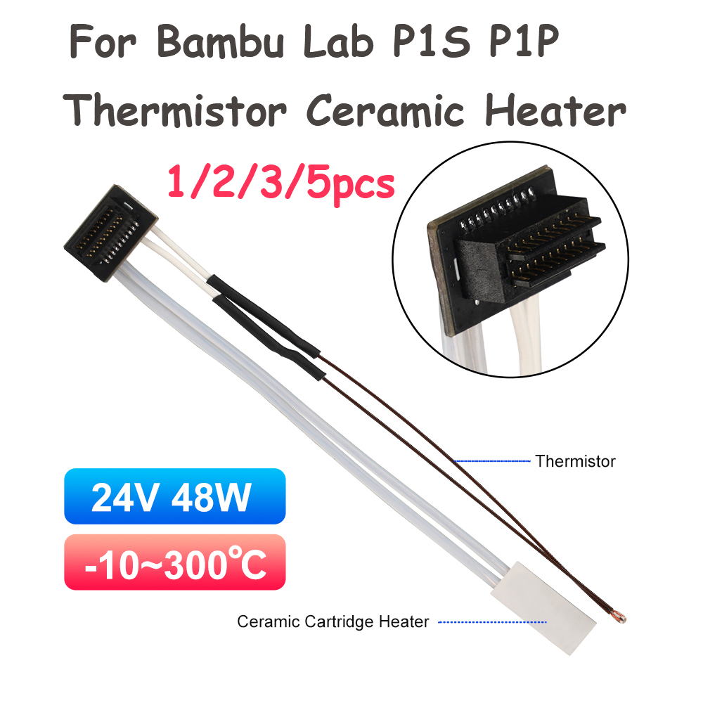 3D Printing Bambu Lab - Bambu Lab P1S P1P Termistörlü Seramik