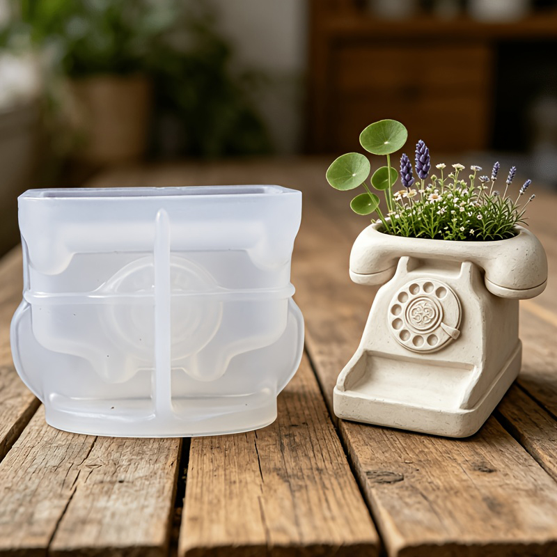 3D Vintage Döner Telefon Şekli - 3D Printing Pot incelemesi ve fiyatı