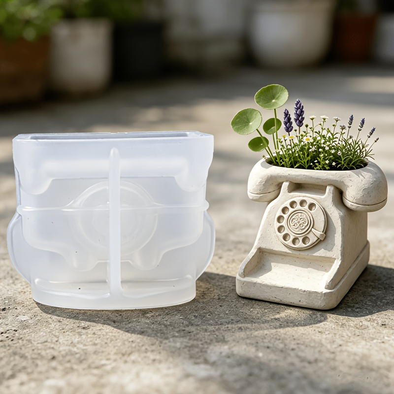3D Vintage Döner Telefon Şekli - 3D Printing Pot incelemesi ve fiyatı