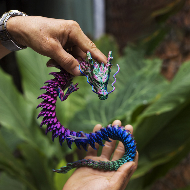 3D baskı ejderha modeli el san - 3D Printing Gif incelemesi ve fiyatı