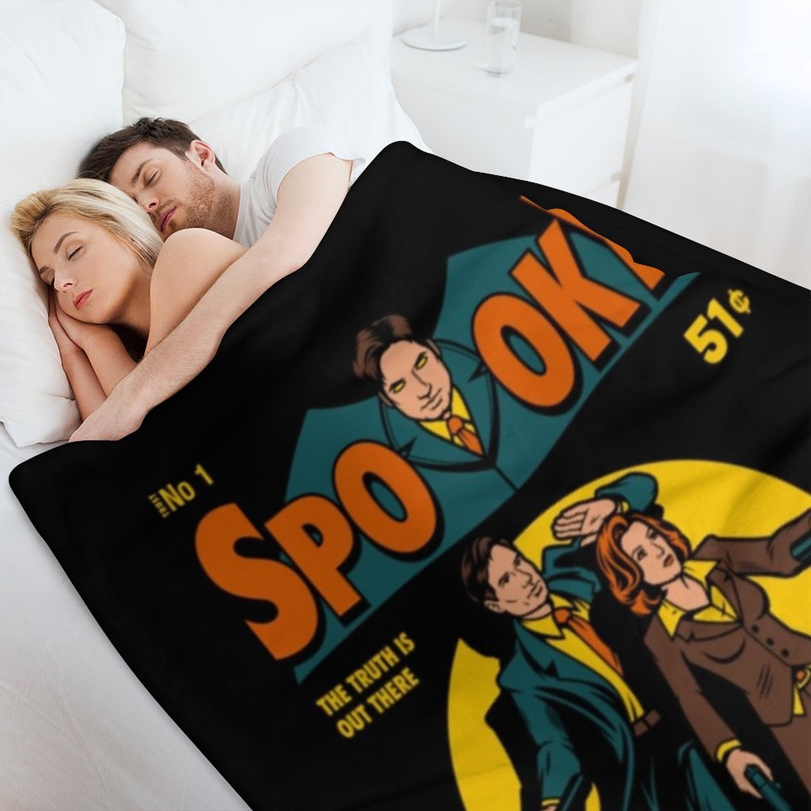 X Files, Spooky Comic Throw Bl - 3D Printing File Free incelemesi ve fiyatı