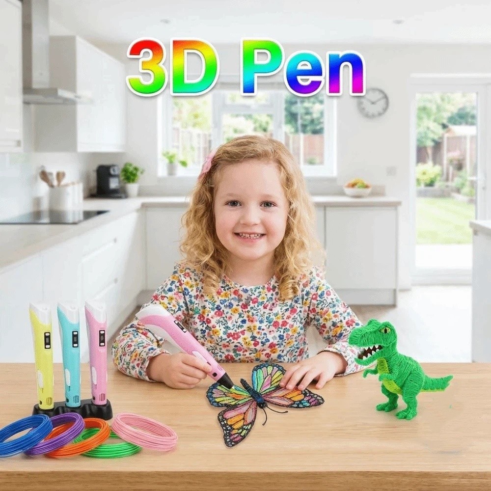 USB 3D Baskı Kalemi Ayarlanabi - 3D Printing Filament incelemesi ve fiyatı