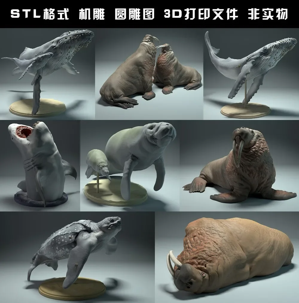 Hayvanlar, kutup ayısı, takin, - 3D Printing File Free incelemesi ve fiyatı