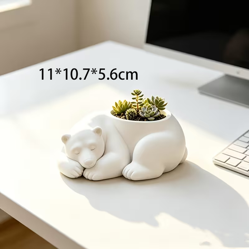 3D Baskılı Uyuyan Kutup Ayısı  - 3D Printing Pot incelemesi ve fiyatı