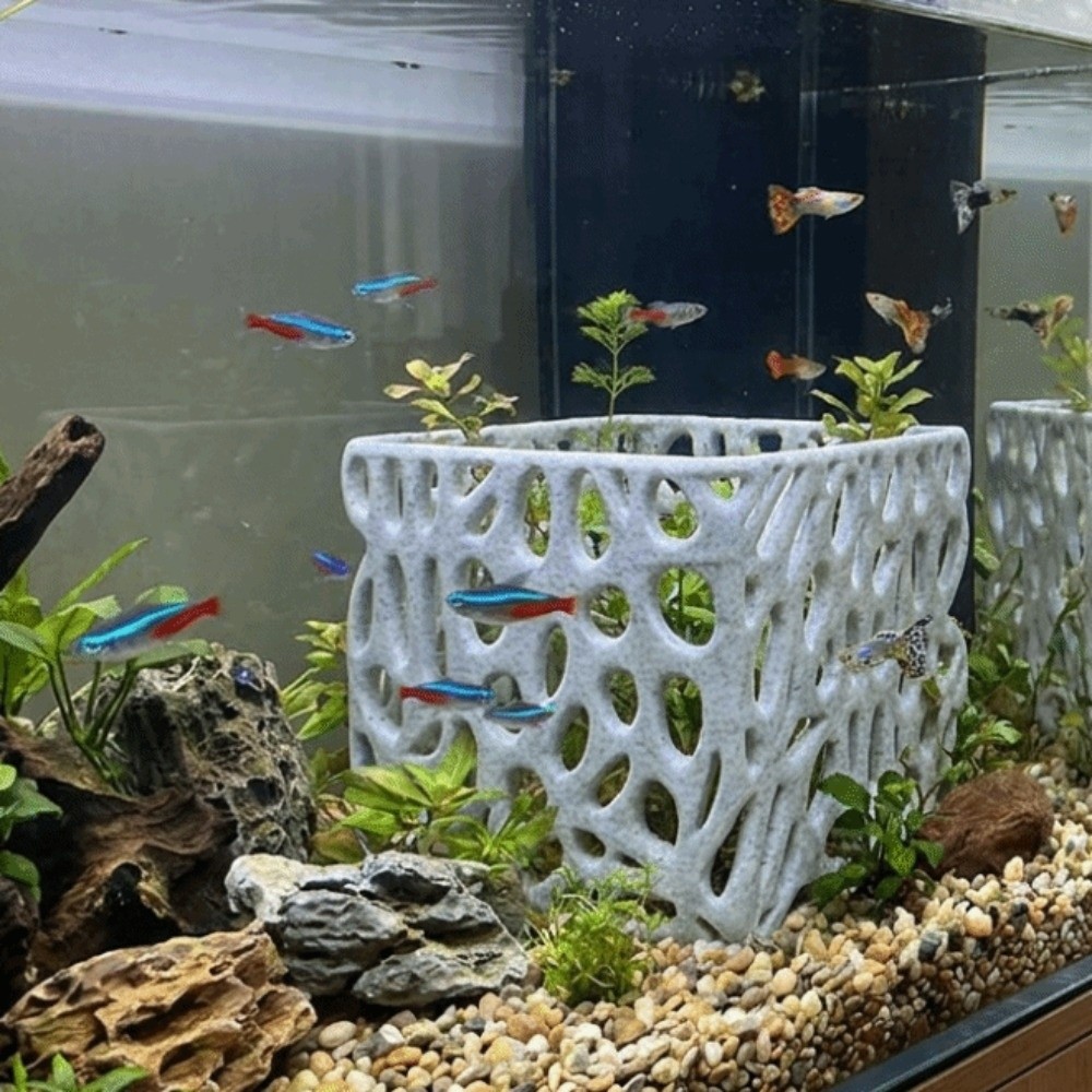 3D Baskılı Akvaryum Saksısı Oy - 3D Printing Pot incelemesi ve fiyatı
