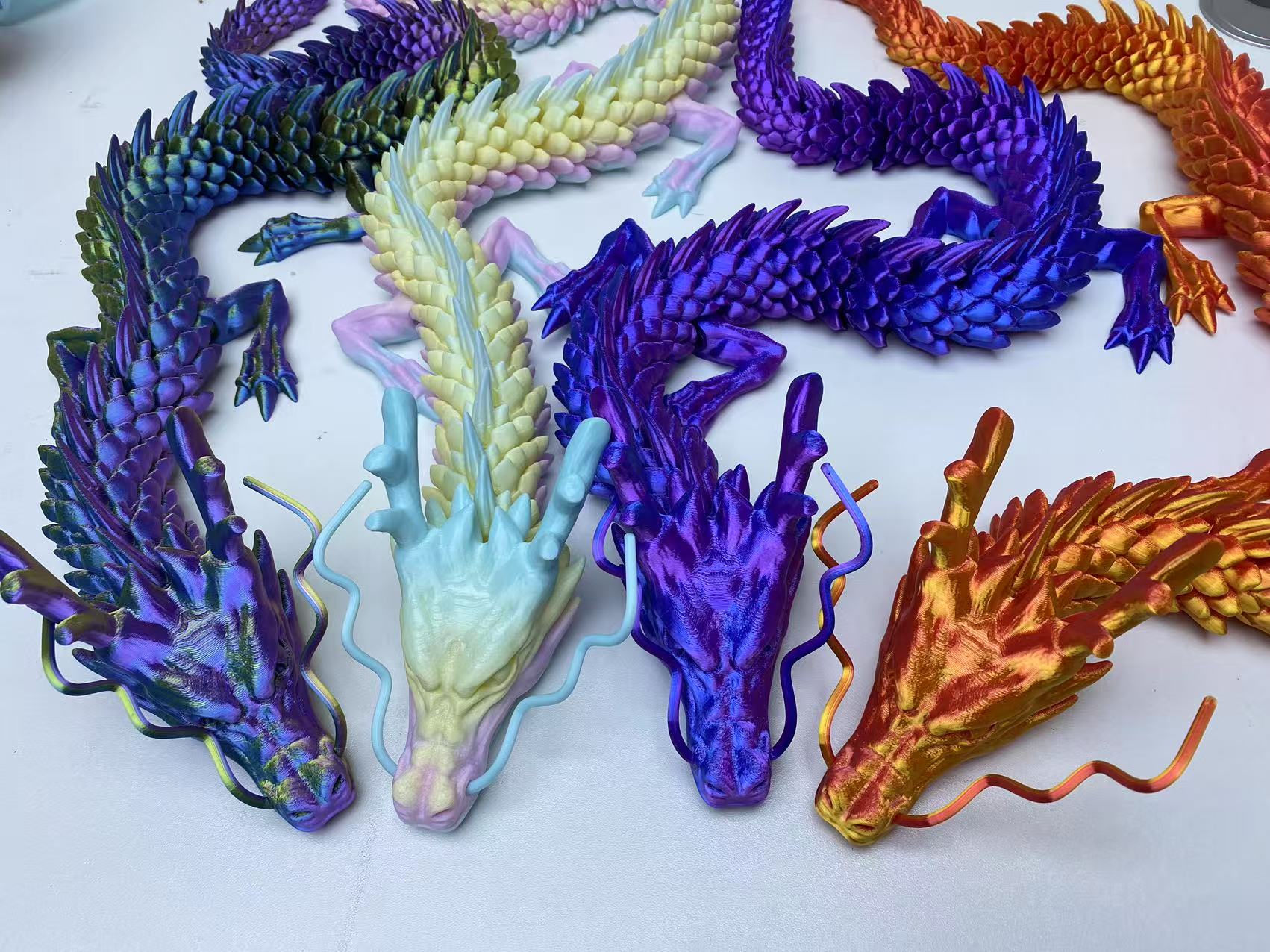 60cm 3D Baskı Ejderha Oyuncak  - 3D Printing Gif incelemesi ve fiyatı