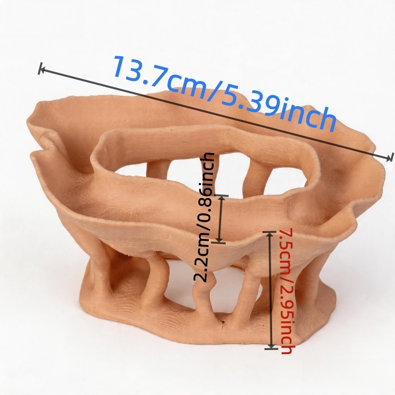 3D baskılı ağaç kökleri şeklin - 3D Printing Pot incelemesi ve fiyatı