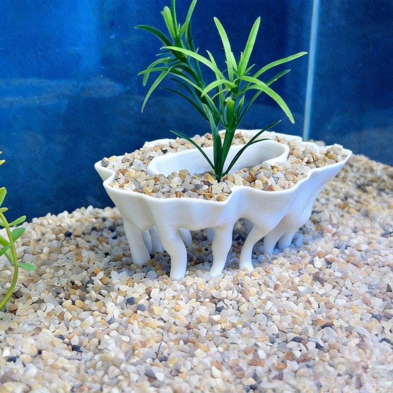 3D baskılı ağaç kökleri şeklin - 3D Printing Pot incelemesi ve fiyatı