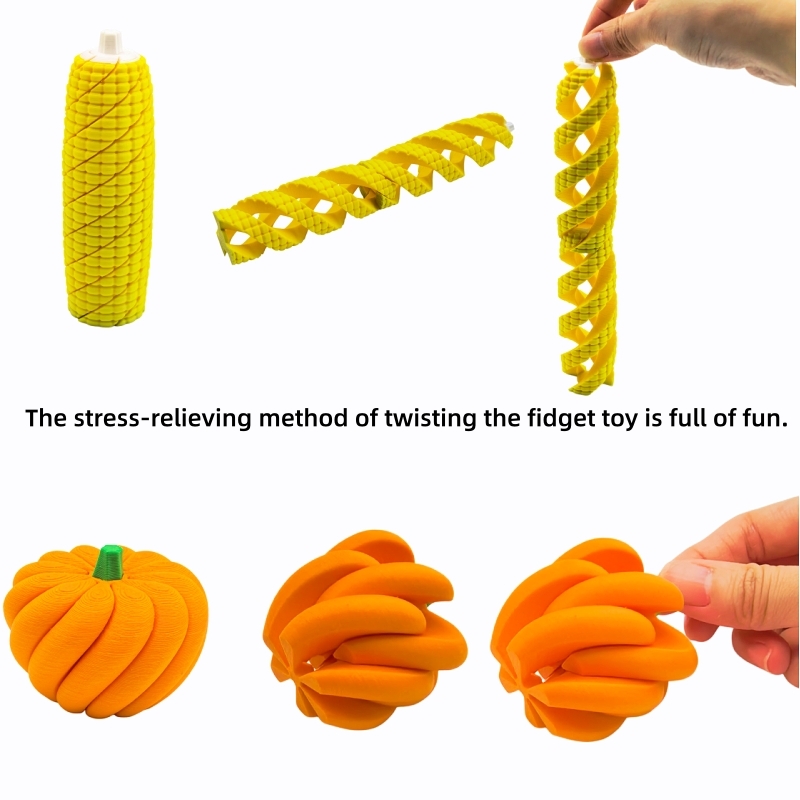3D Baskılı Meyve ve Sebze Stre - 3D Printing Gif incelemesi ve fiyatı